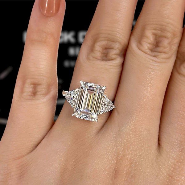 Shiny White Sapphire Round Cut Ring Women Wedding Engagement Ring Size 5-10  