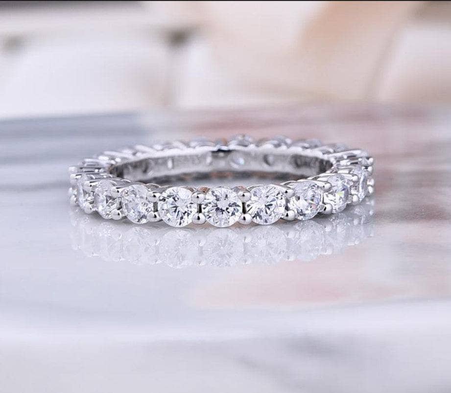 Eternity Double Halo Pear Cut 3-Pieces Wedding Set - Black Diamonds New York