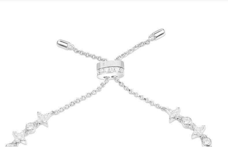 CVD DIAMOND Albina Star Setting Adjustable Bracelet