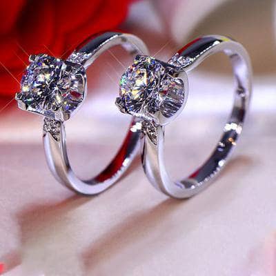 Created Diamond Classic Ring With Ox Head-Black Diamonds New York