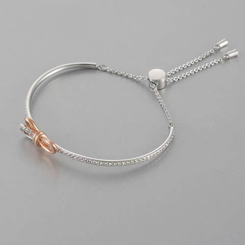 EVN™ Diamond Delicate Bow Set Bracelet-Black Diamonds New York
