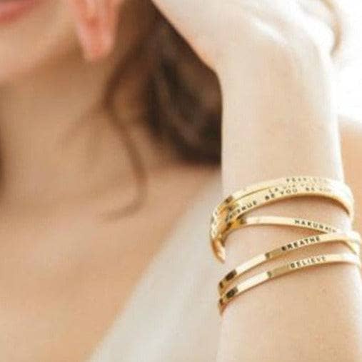 Diamond Option Forever Love Cuff Bracelet-Black Diamonds New York