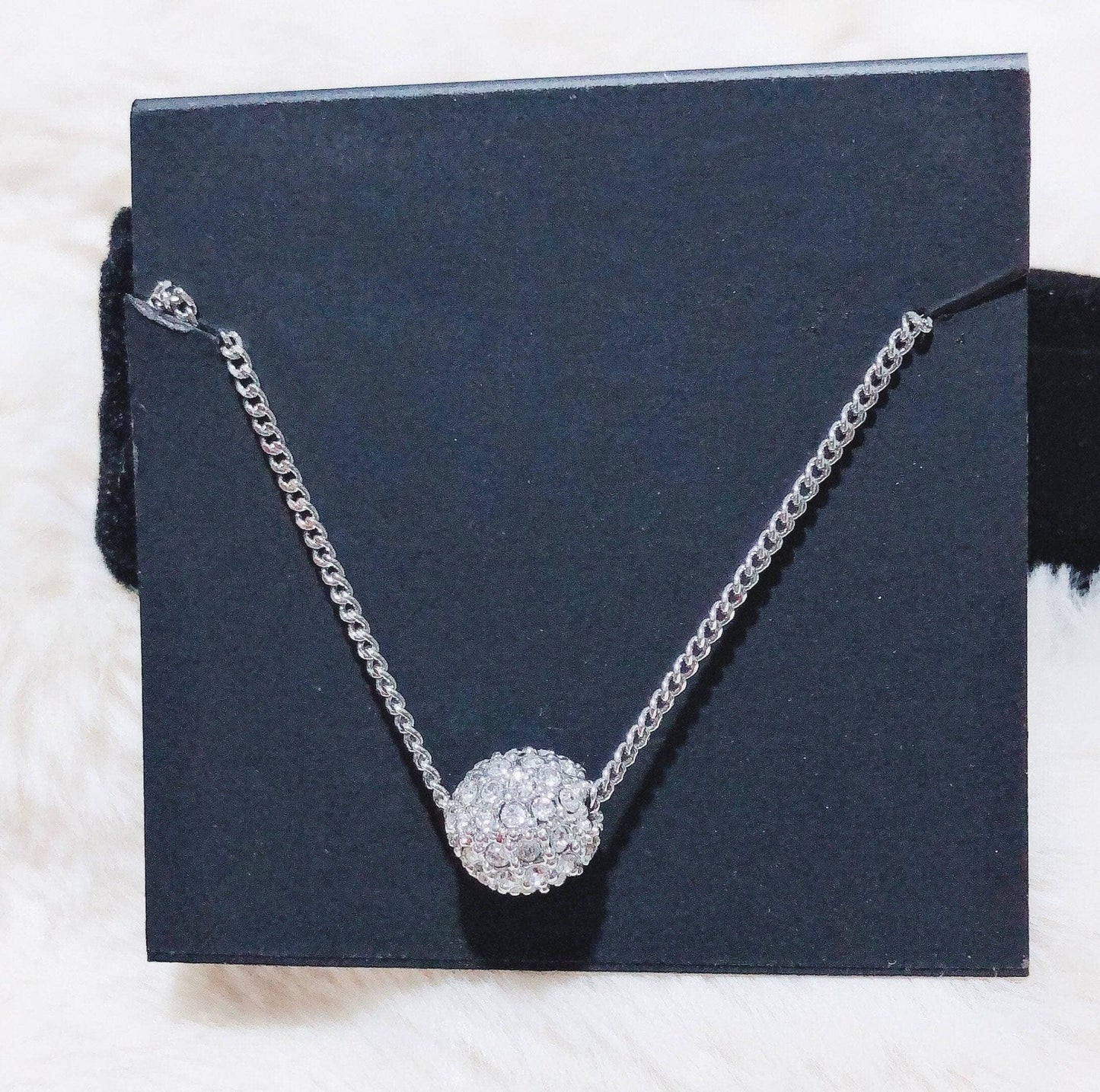 EVN™ Diamond Gypsophila Light Luxury Necklace-Black Diamonds New York
