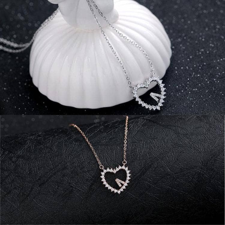 Created Diamond Heart-Shape Pendant - Limited Edition-Black Diamonds New York