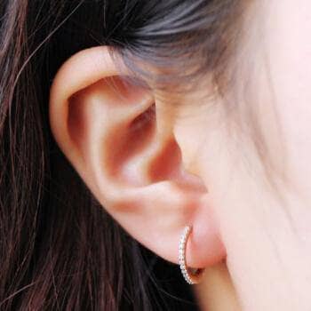 EVN™ Diamond Ladybird Shape Asymmetric Earrings-Black Diamonds New York