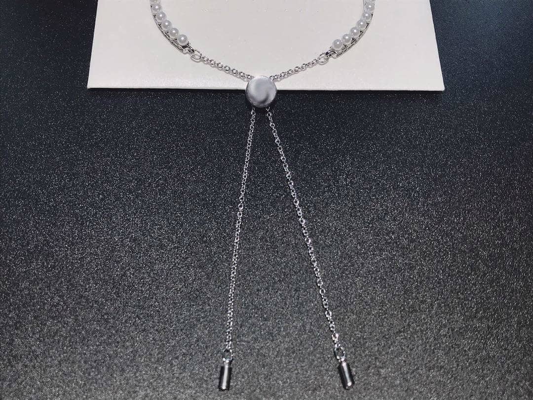 EVN Diamond Luxury Elegant Pearl Bracelet-Black Diamonds New York