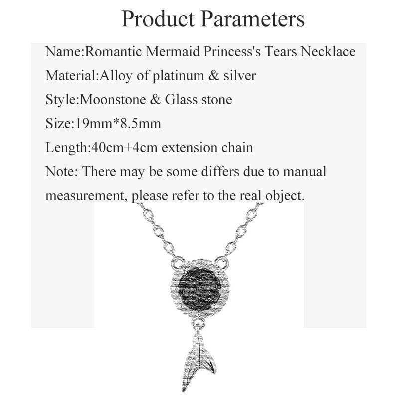 EVN™ Diamond Mermaid Princess's Tears Necklace-Black Diamonds New York