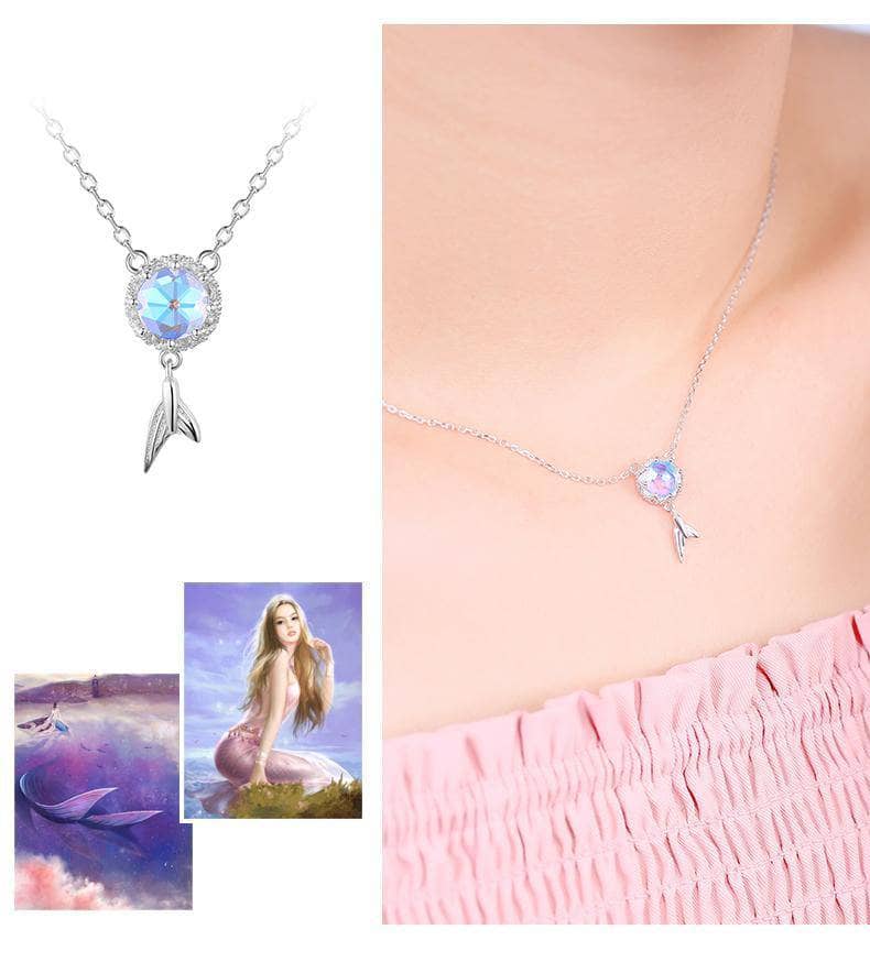 EVN™ Diamond Mermaid Princess's Tears Necklace-Black Diamonds New York