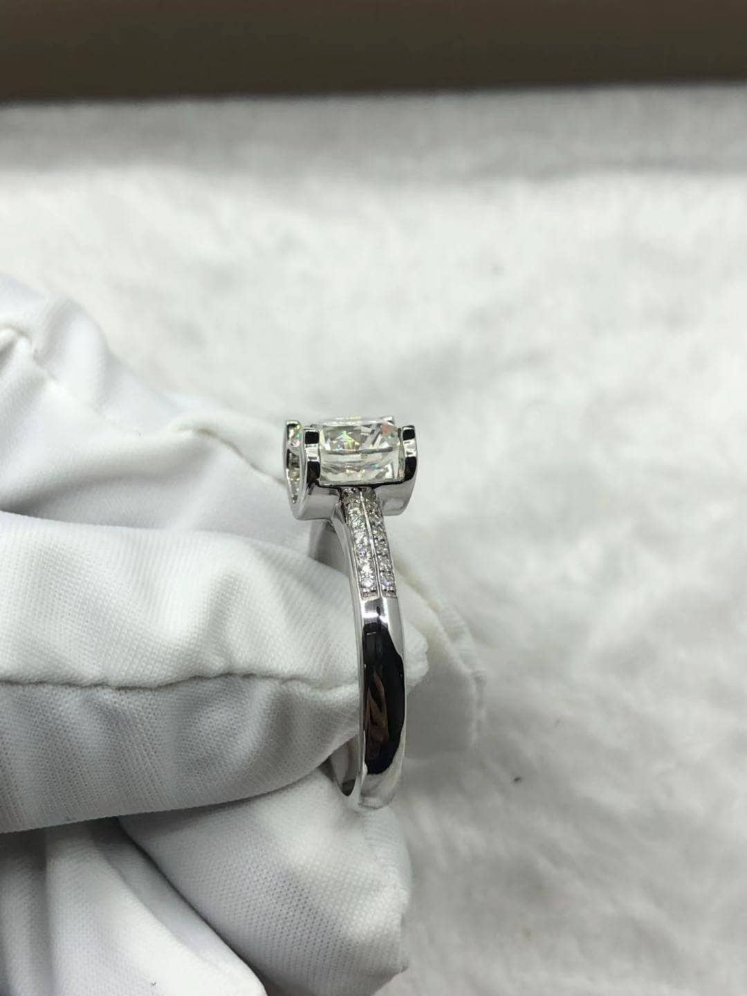 EVN™ Diamond Ring Classic Ox Head 2Carats Diamond Style-Black Diamonds New York