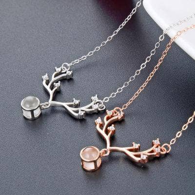 Created Diamond Option Romantic 100 Languages of I LOVE YOU Necklace NOT EXISTING-Black Diamonds New York