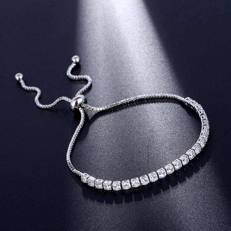CVD Diamond Single Row Shiny Bracelet