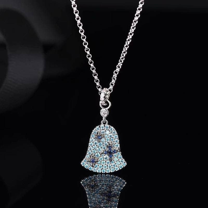 EVN™ Diamond Wind Bell Set Necklace-Black Diamonds New York