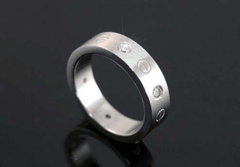 EVN Stone Created Studs Men's Ring-Black Diamonds New York