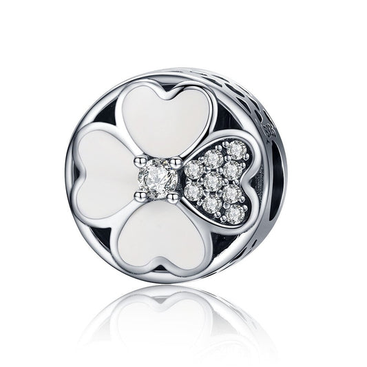 Created Diamond Heart Romantic Bead-Black Diamonds New York