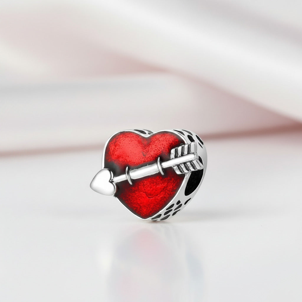 Diamond Option Heart Romantic Bead-Black Diamonds New York