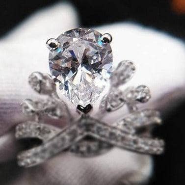 CVD Diamond Ring Handmade Crown