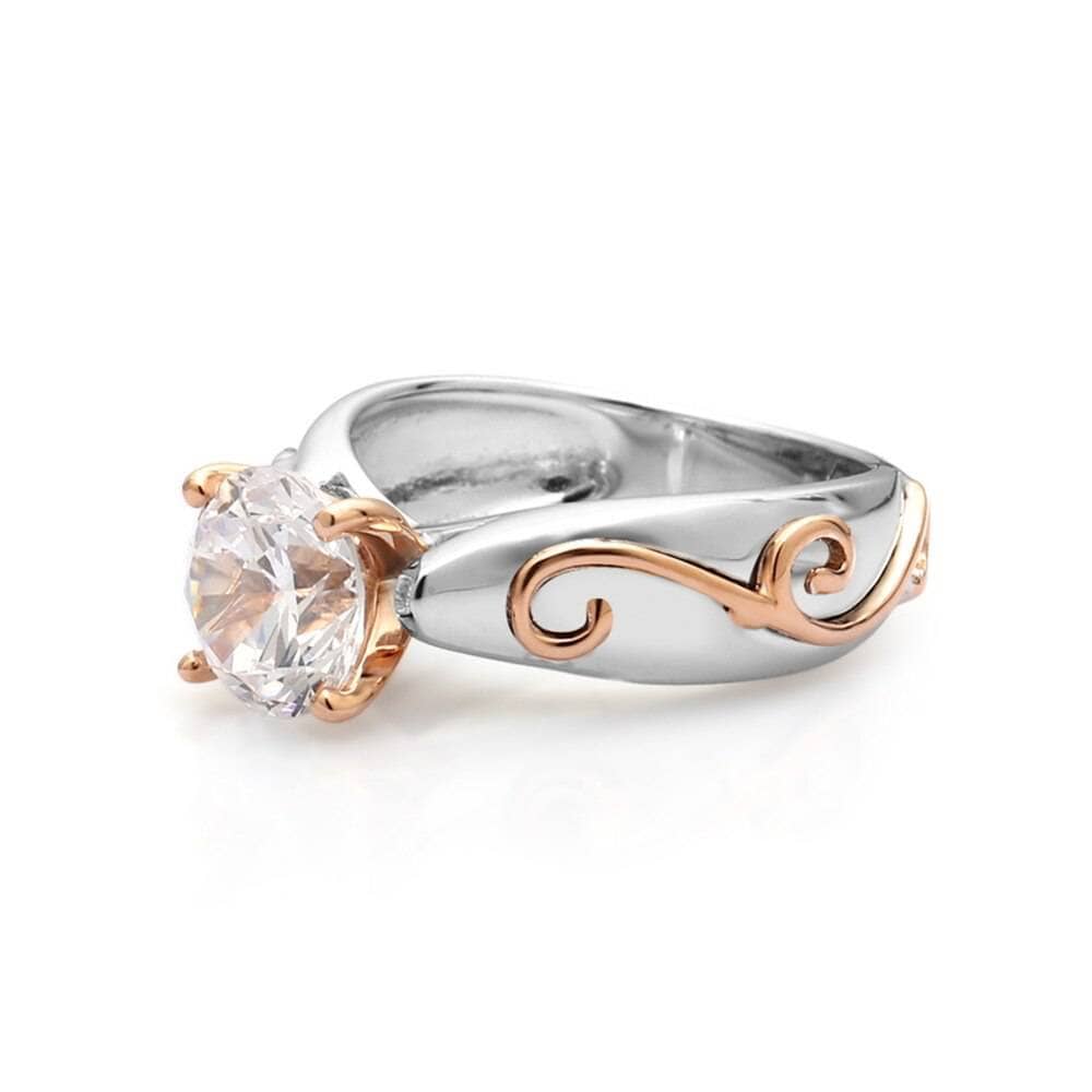 EVN Stone Vintage Wedding Ring-Black Diamonds New York