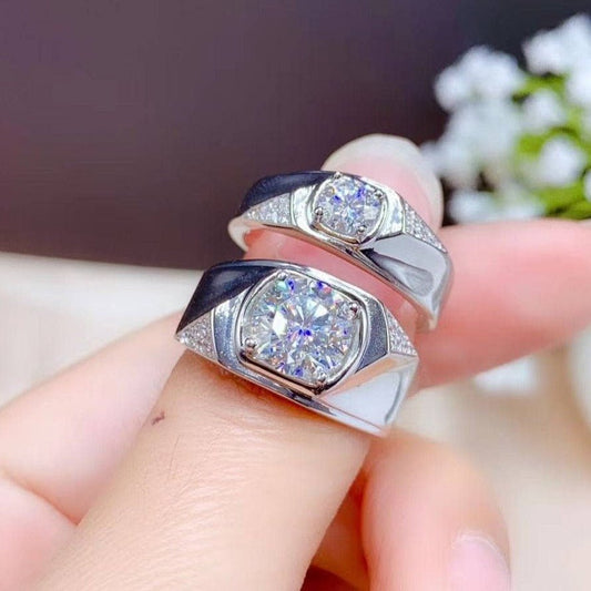 Exquisite Classic Diamond Ring-Black Diamonds New York