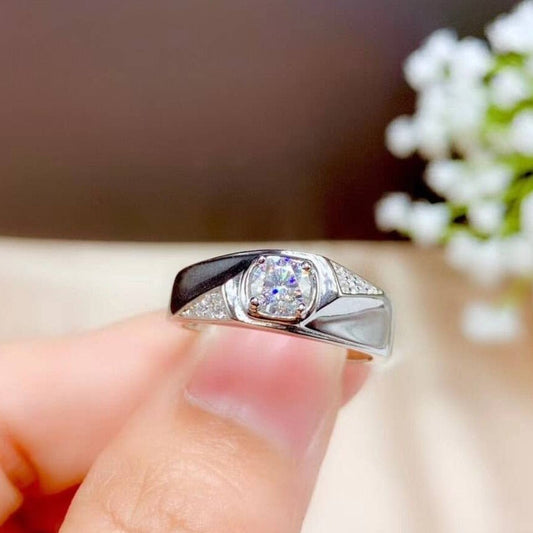 Exquisite Classic Diamond Ring-Black Diamonds New York