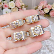 Exquisite Classic Diamond Wedding Ring-Black Diamonds New York