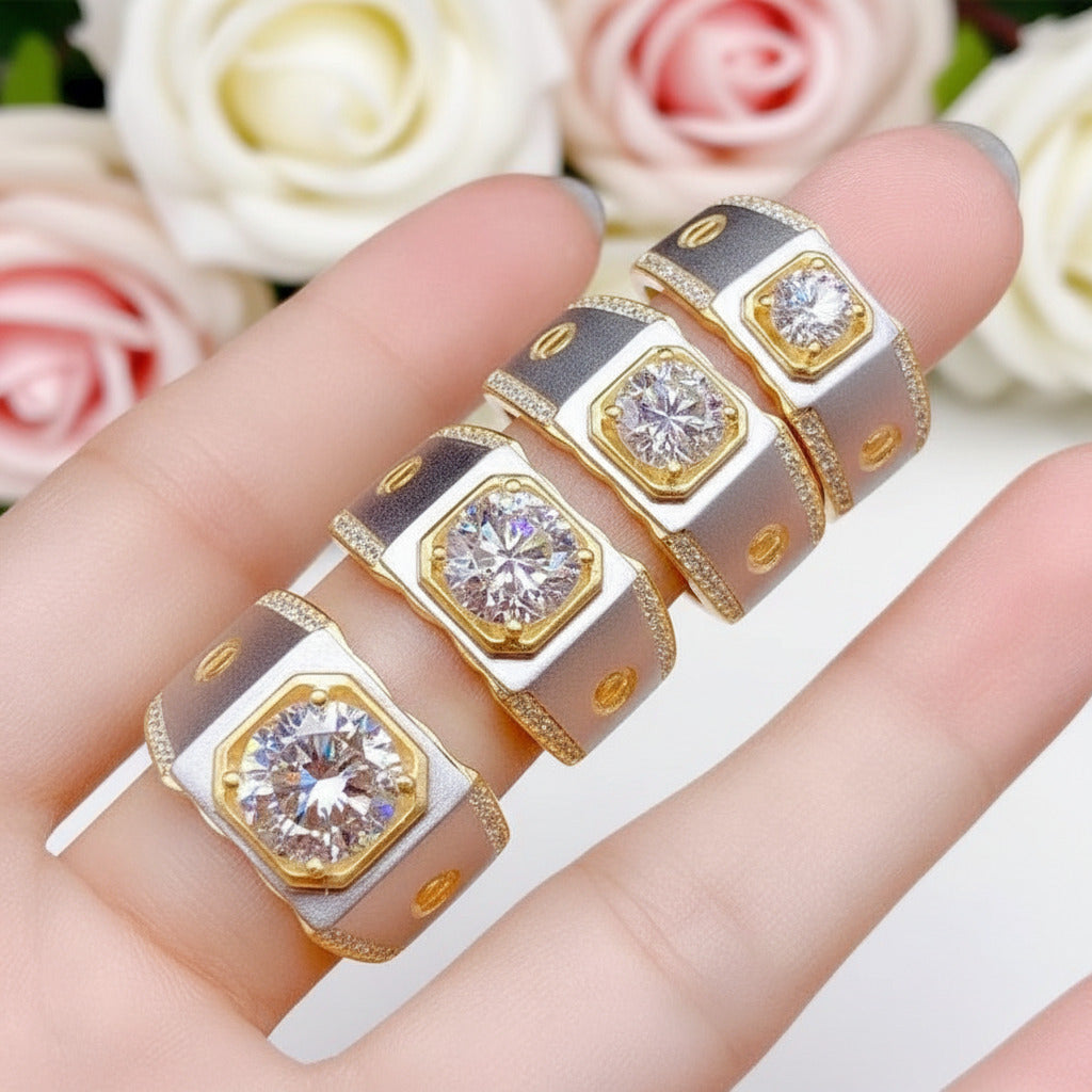 Exquisite Classic Diamond Wedding Ring-Black Diamonds New York