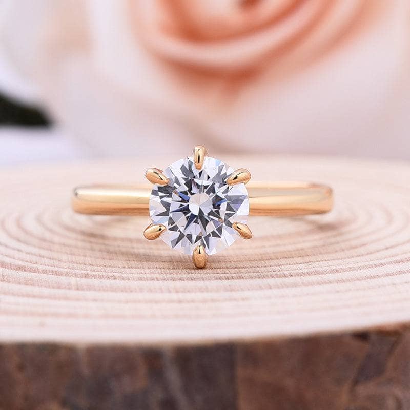Exquisite Round Cut White Sapphire 3pcs Wedding Ring Set-Black Diamonds New York