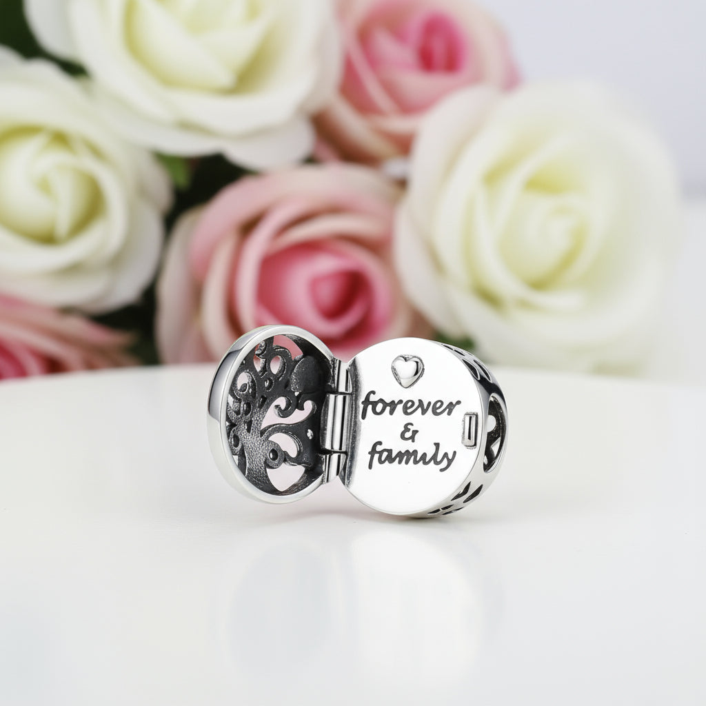 Family Is Forever Enamel Charms-Black Diamonds New York