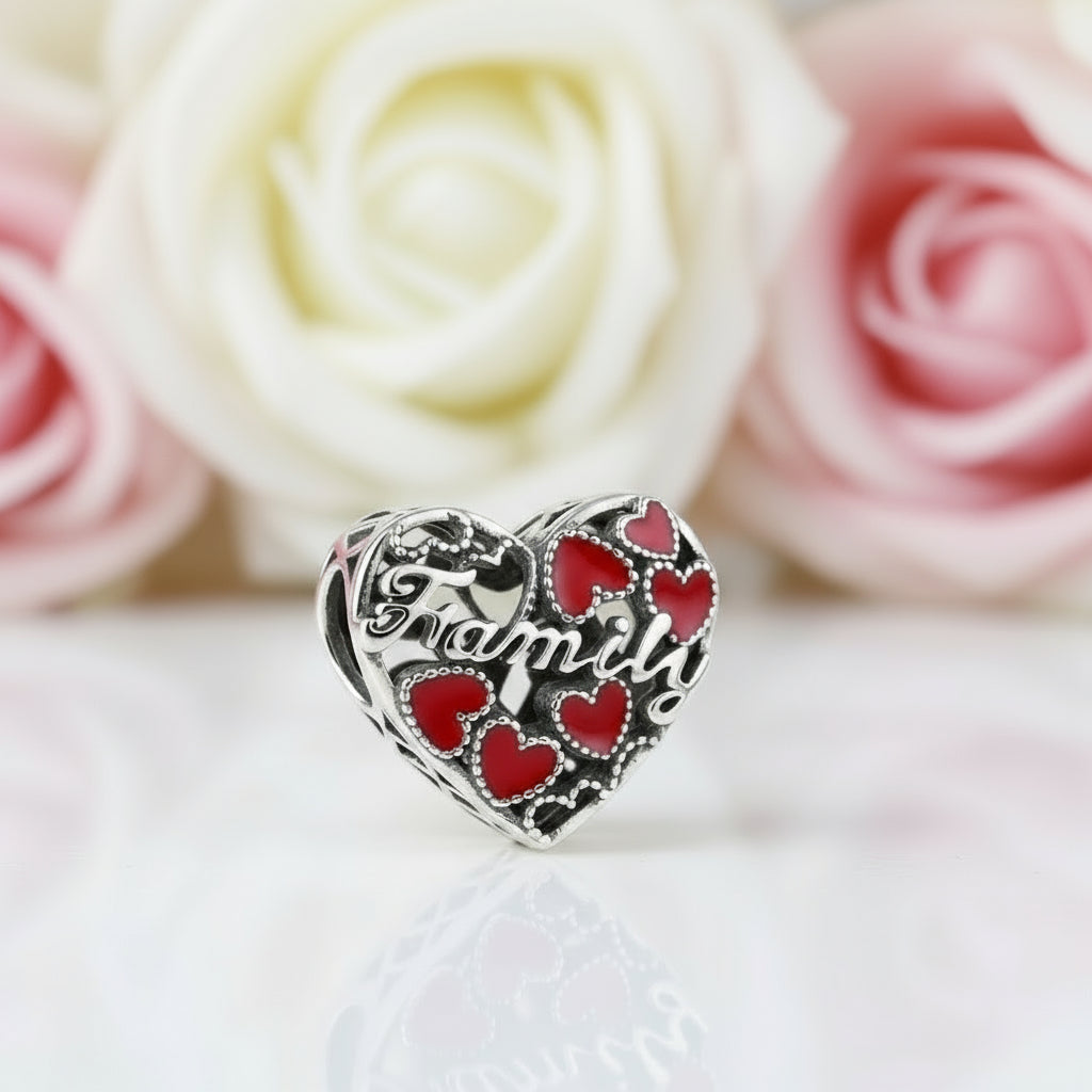 Family Is Forever Enamel Charms-Black Diamonds New York