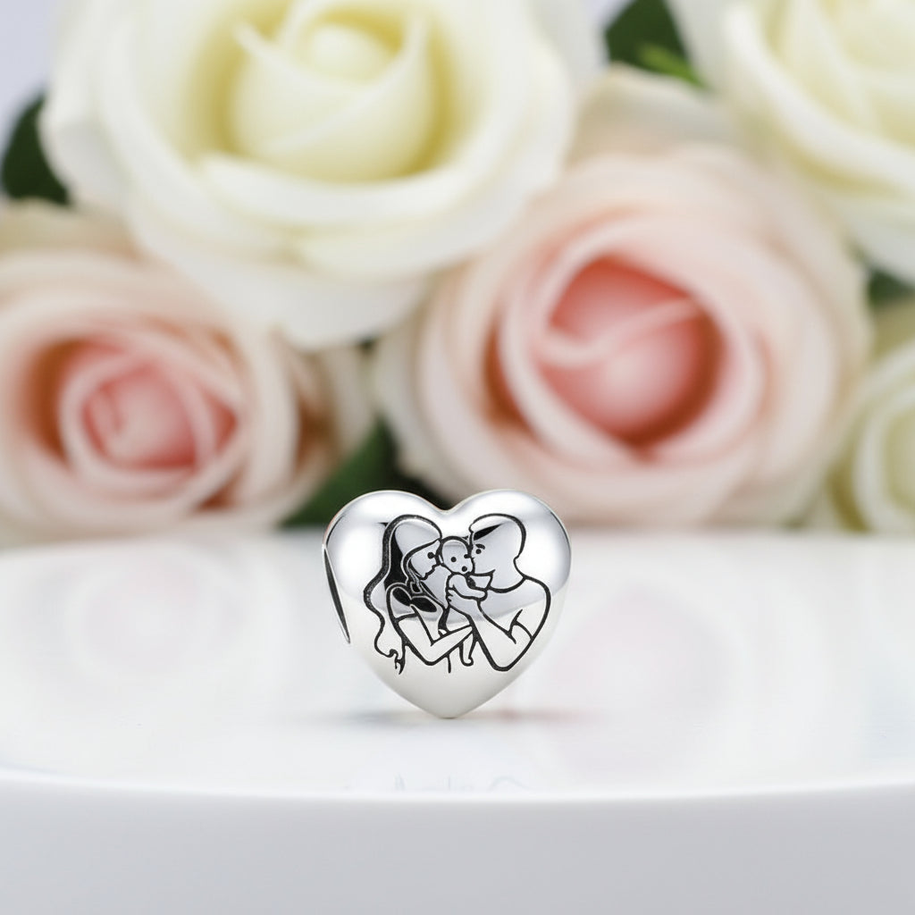 Family Is Forever Enamel Charms-Black Diamonds New York