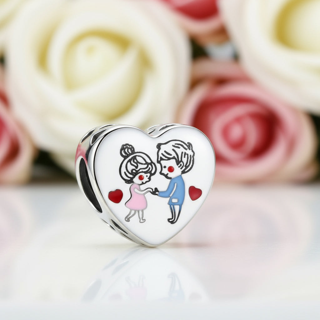 Family Is Forever Enamel Charms-Black Diamonds New York