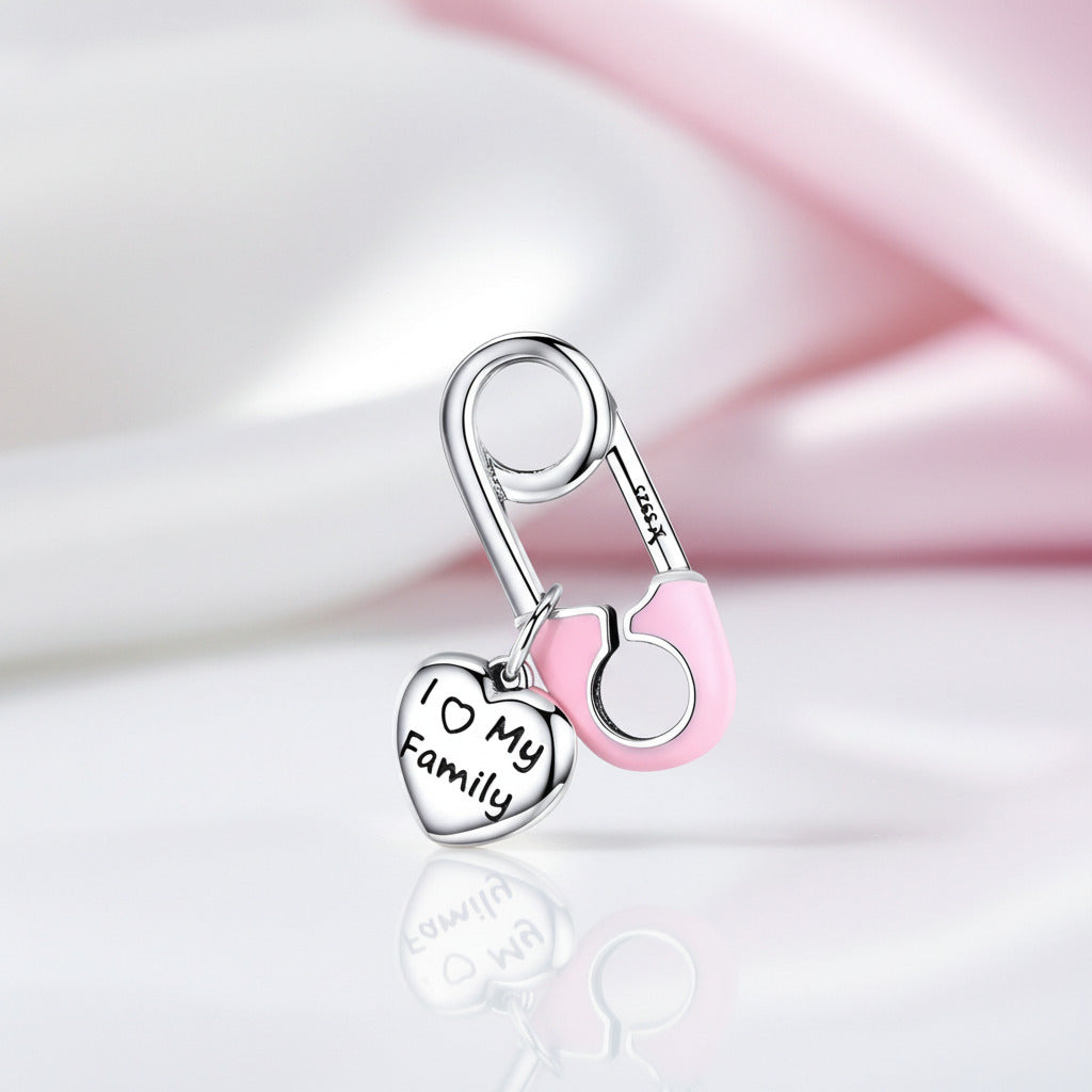 Family Is Forever Enamel Charms-Black Diamonds New York