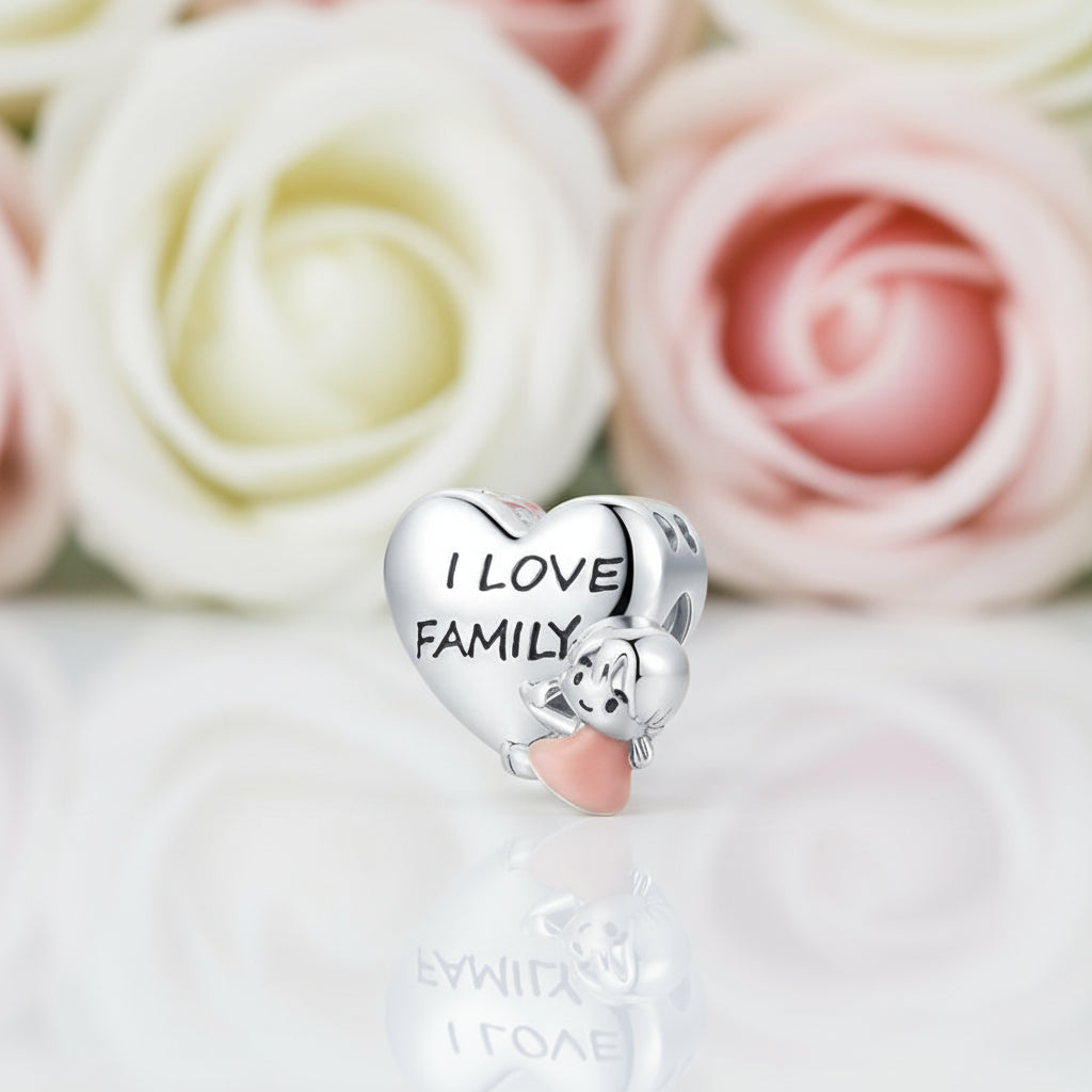 Family Is Forever Enamel Charms-Black Diamonds New York