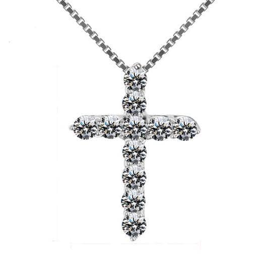 Fashion Cross Pendant Necklace NOT EXISTING-Black Diamonds New York