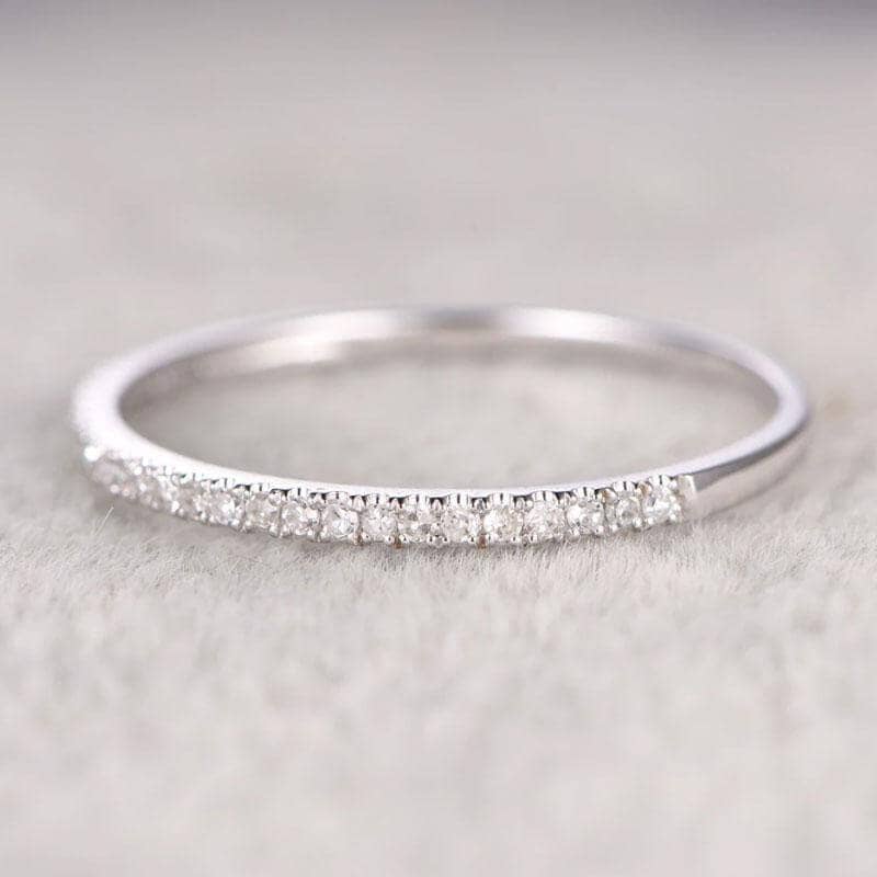 Flash Sale- Classic White Sapphire Oval Cut Wedding Ring Set-Black Diamonds New York
