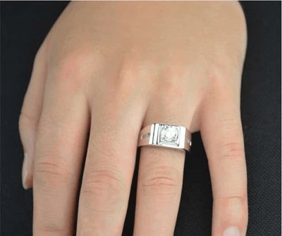 Flash Sale- EVN™ Diamond Ring Luxury Noble Engagement for Men-Black Diamonds New York
