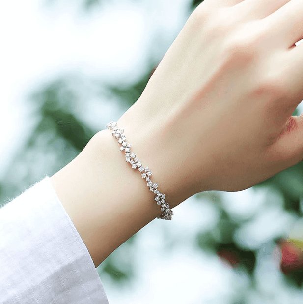 Galaxy full circle bracelet-Black Diamonds New York