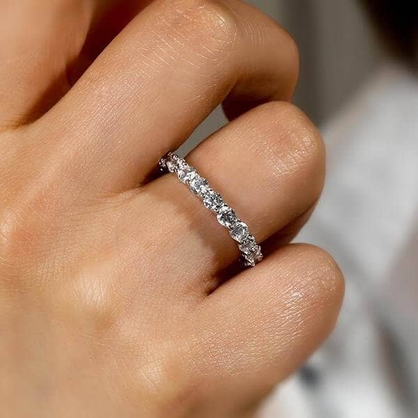 Gorgeous 4 Prong Round Cut Simulated Diamond Ring Set-Black Diamonds New York