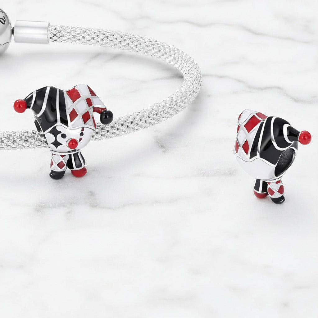 Gothic Butterfly & Clown Diablo Charm Series-Black Diamonds New York