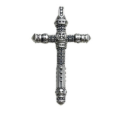 Gothic Cross with Diamond Option Sword Pendant