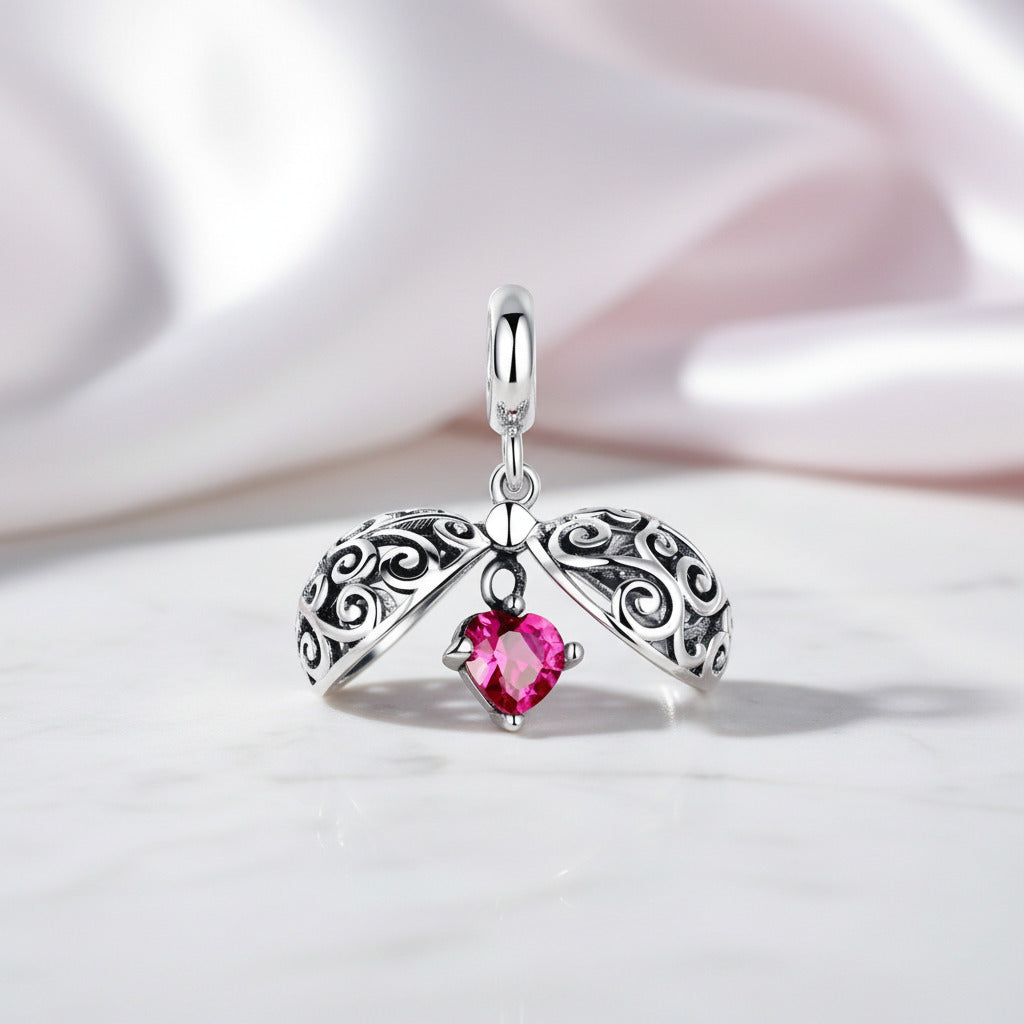 Gothic Vintage Cross Charms-Black Diamonds New York