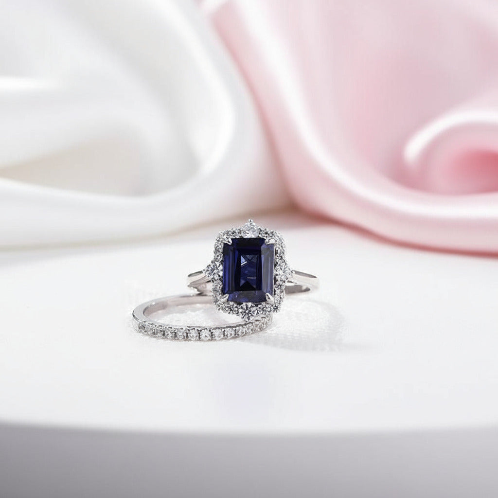 Emerald Cut Engagement Rings Beaverbrooks Bridal Ring Sets