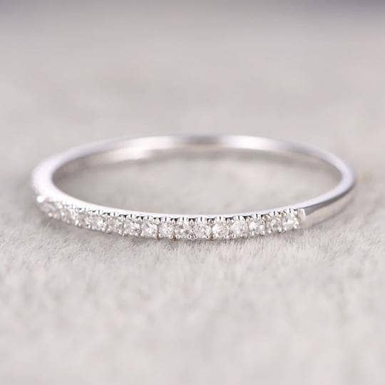 Halo Pear Cut White Sapphire Wedding Ring Set In White Gold-Black Diamonds New York