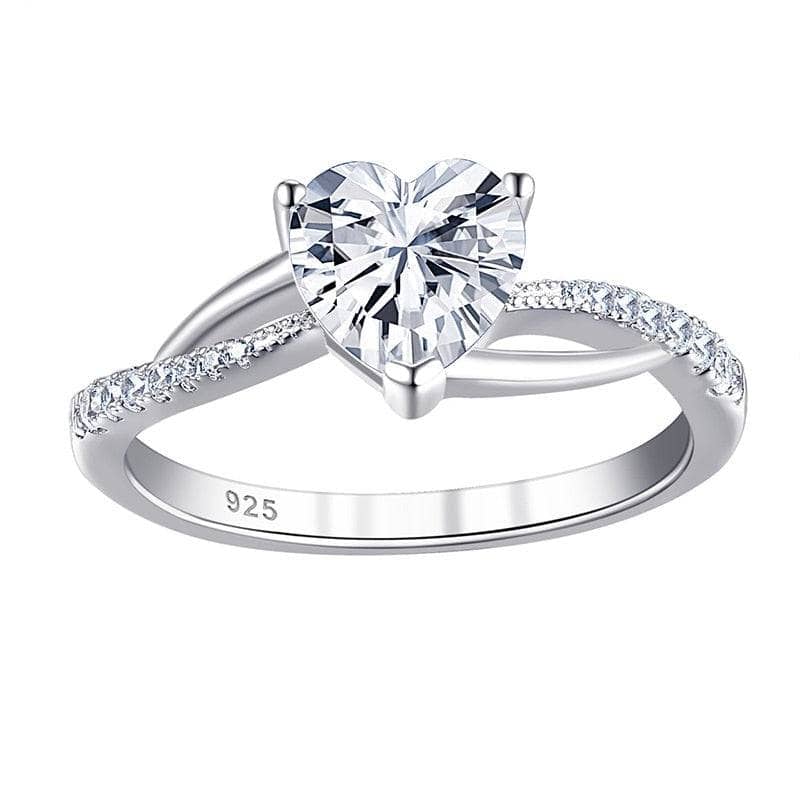 Heart Cut EVN™ Diamond Engagement Ring - Black Diamonds New York