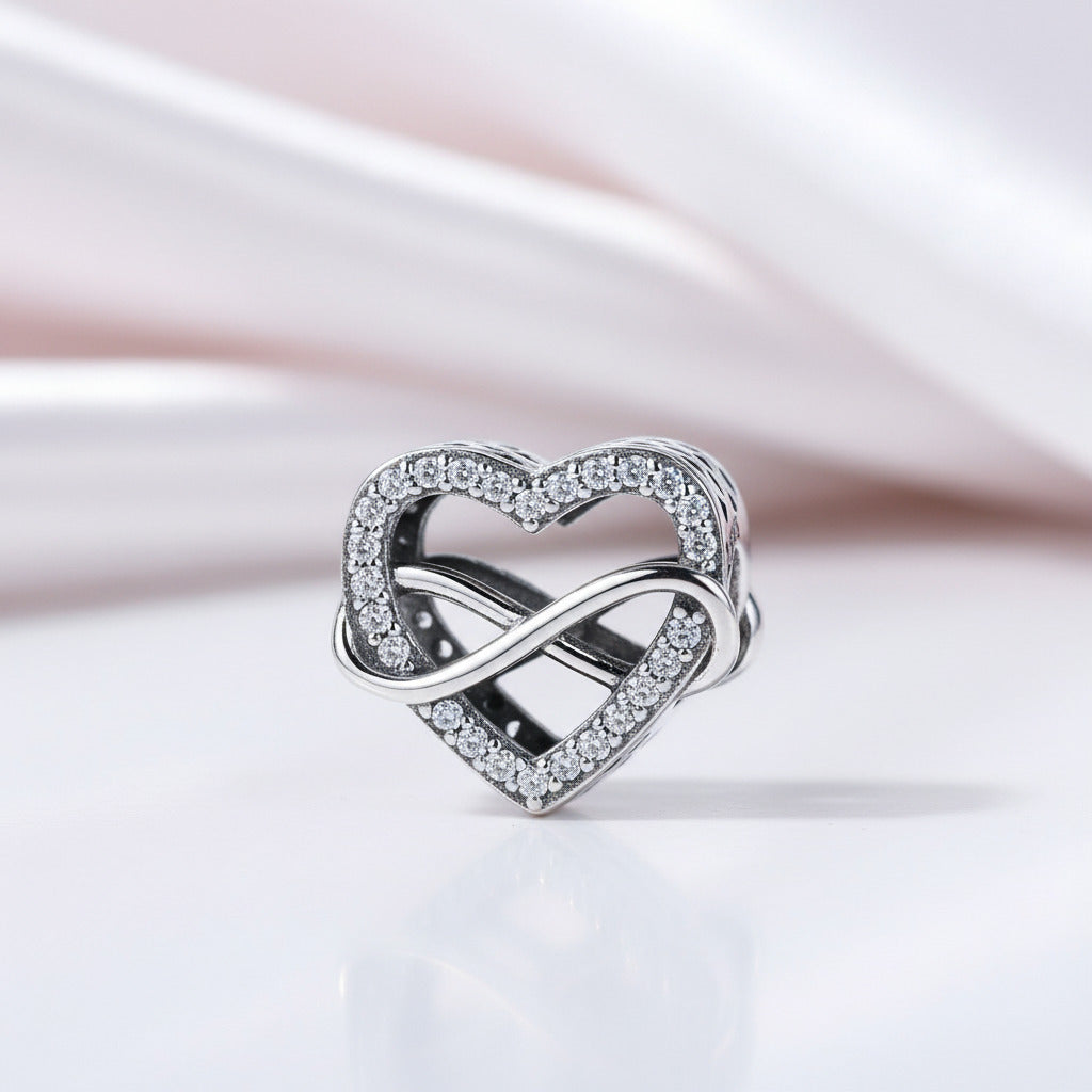 Heart & Flowers Lucky Charms-Black Diamonds New York
