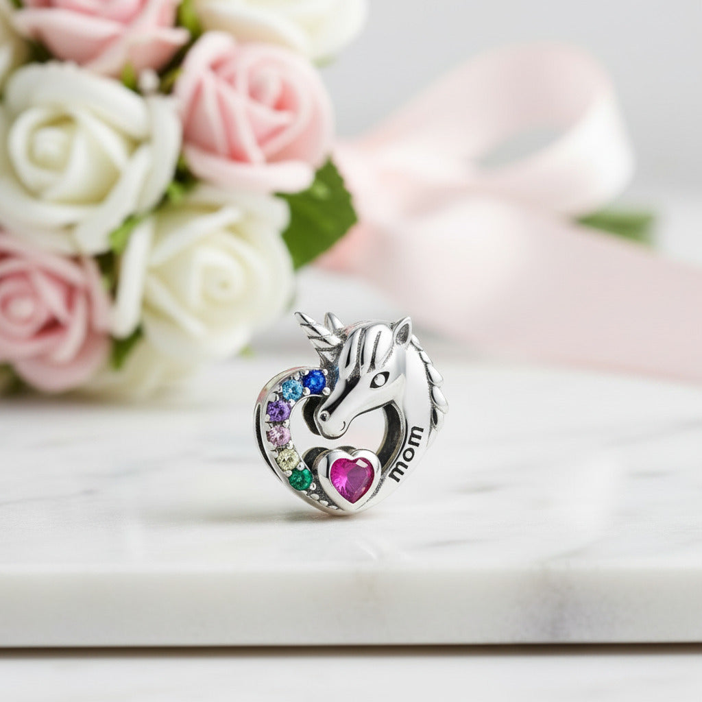 Heart & Flowers Lucky Charms-Black Diamonds New York