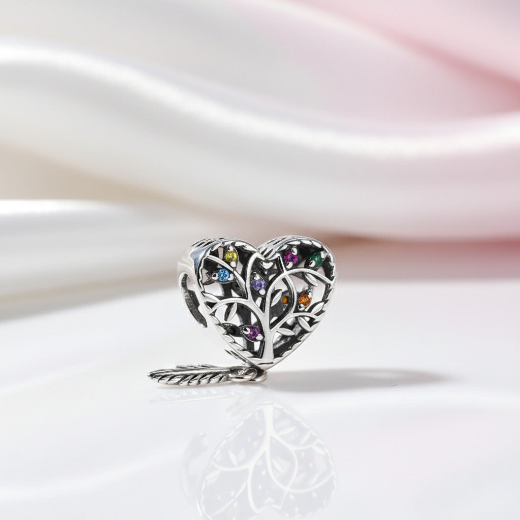 Heart & Flowers Lucky Charms-Black Diamonds New York