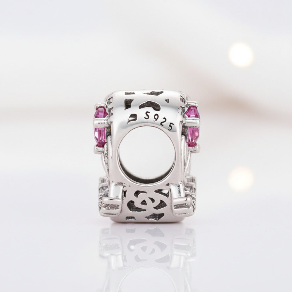 Heart-Shaped Love Affinity Charms-Black Diamonds New York