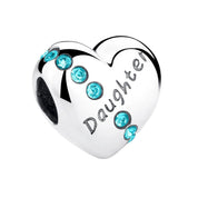 Heart Shaped Diamond & Enamel Beads-Black Diamonds New York