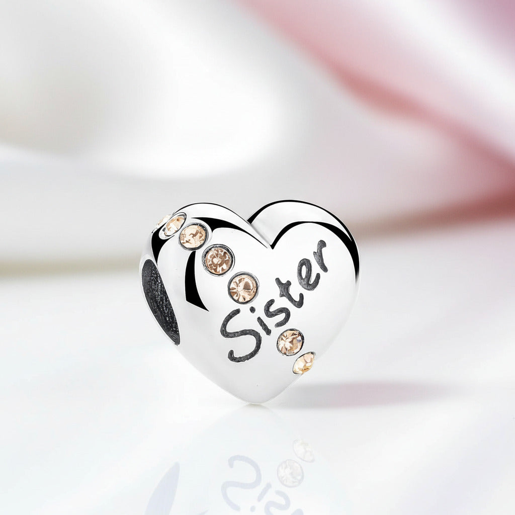 Heart Shaped Diamond Option & Enamel Beads-Black Diamonds New York