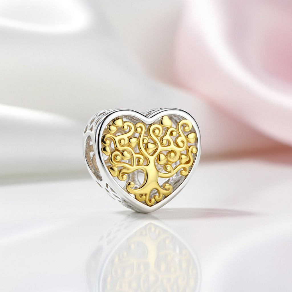 Heart Shaped Diamond Option & Enamel Beads-Black Diamonds New York